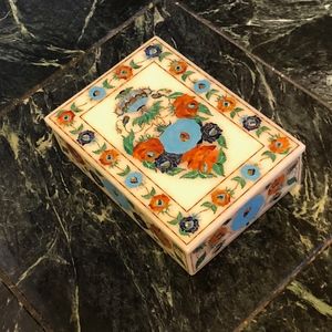 Handmade Jewelry Box India Semiprecious Stones